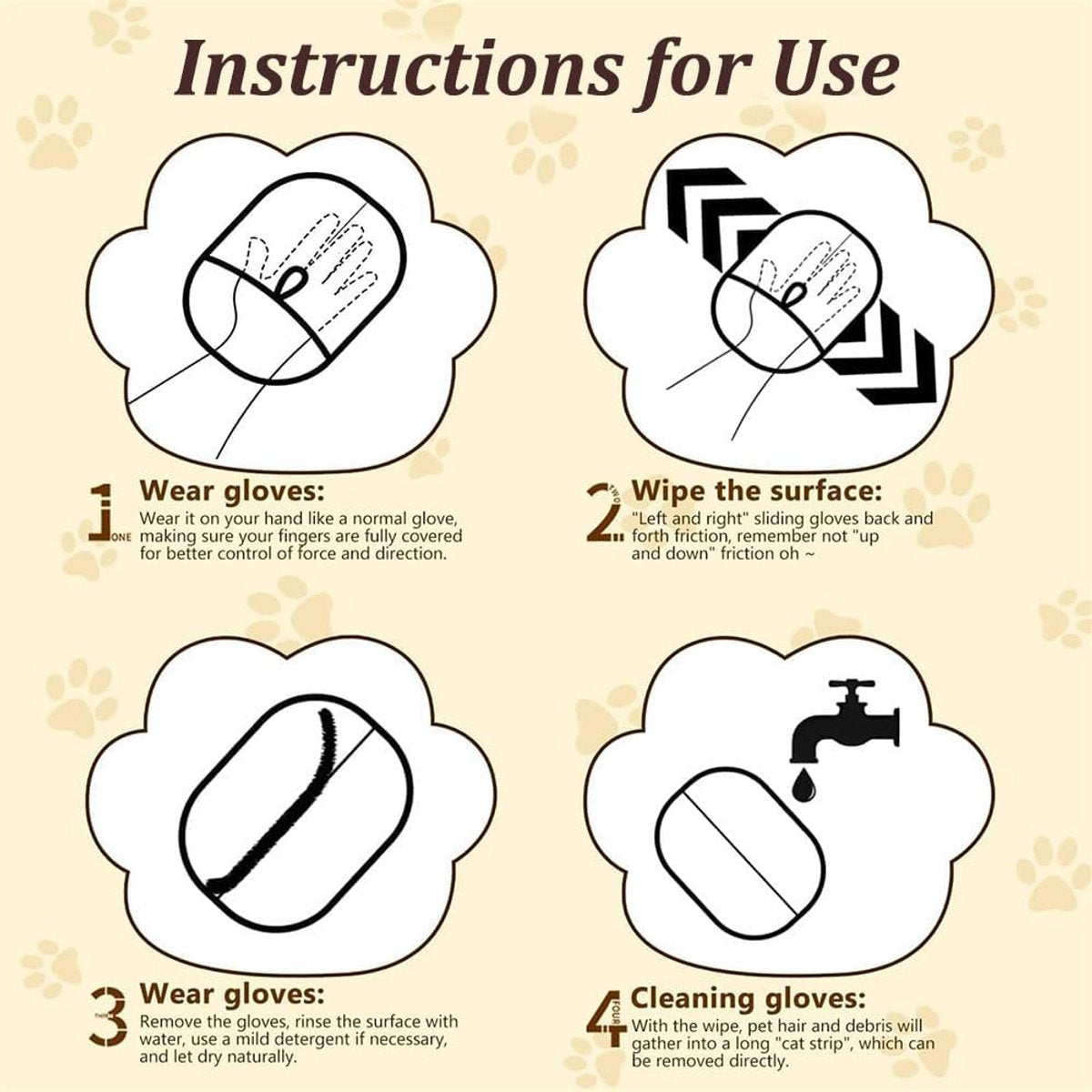 Catology Precision Fur Removal Glove