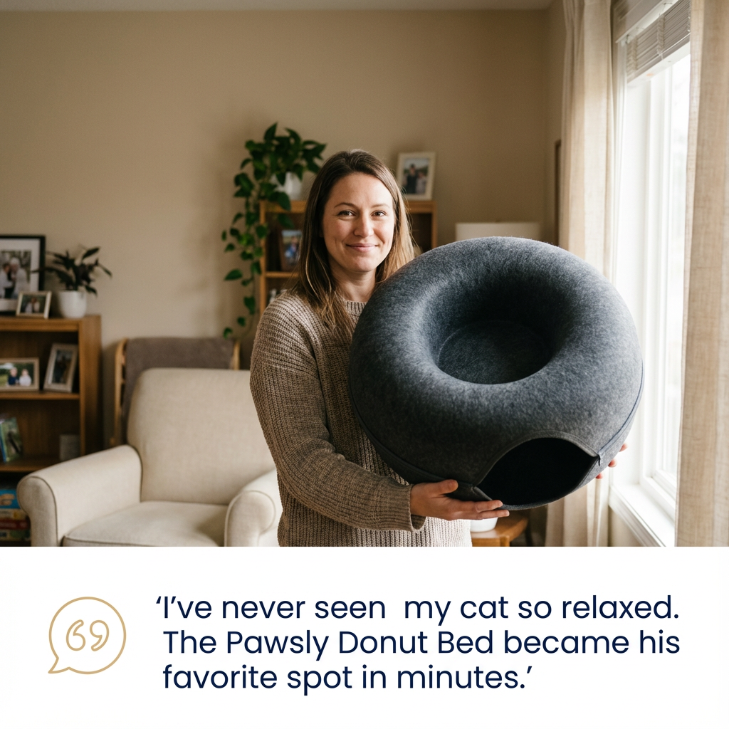 Cozy Donut Bed