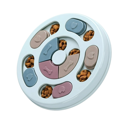 SmartFeeder Puzzle Plate – Slow Feeder & IQ Enrichment Toy