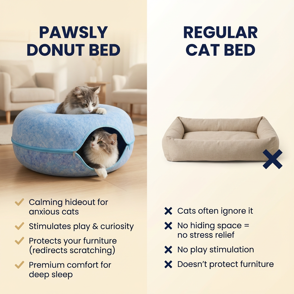 Cozy Donut Bed