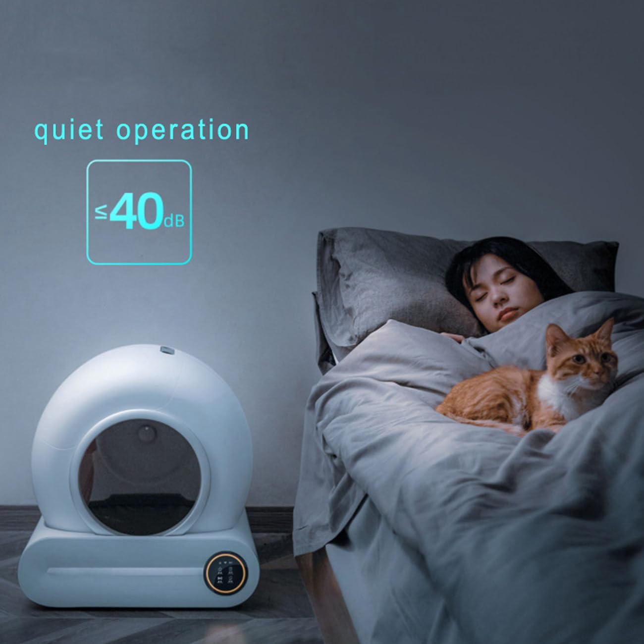 SmartClean Litter Box – Automatic Self Cleaning Cat Litter