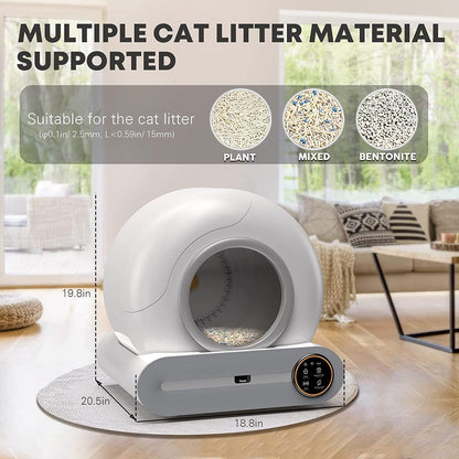 SmartClean Litter Box – Automatic Self Cleaning Cat Litter