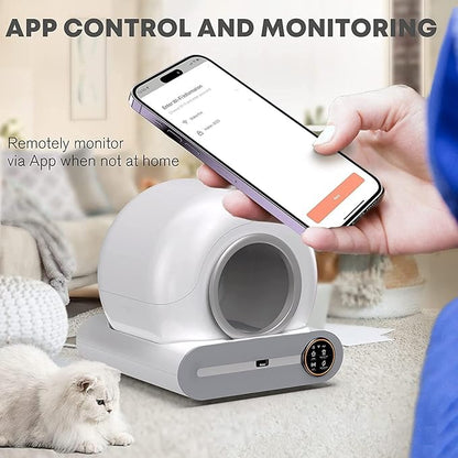 SmartClean Litter Box – Automatic Self Cleaning Cat Litter