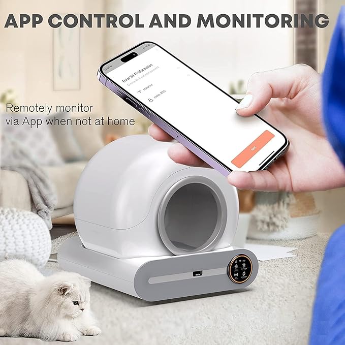 SmartClean Litter Box – Automatic Self Cleaning Cat Litter