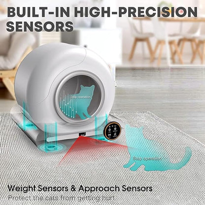 SmartClean Litter Box – Automatic Self Cleaning Cat Litter