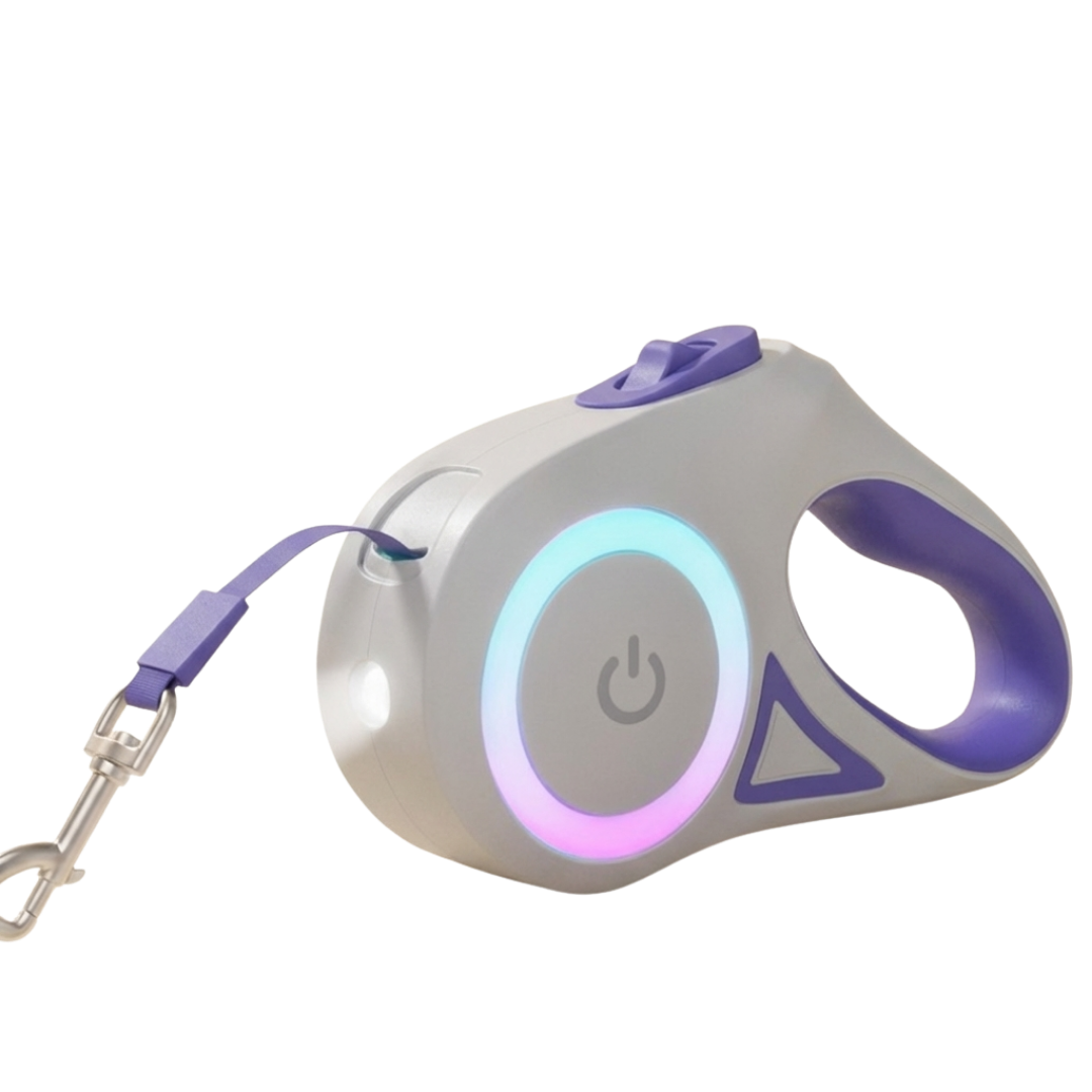 LED Smart Leash – Retractable Light-Up Cat Lead