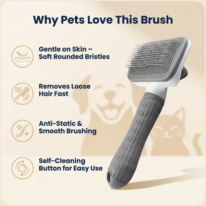 ProGroom Deshedding Brush – Precision Coat Care